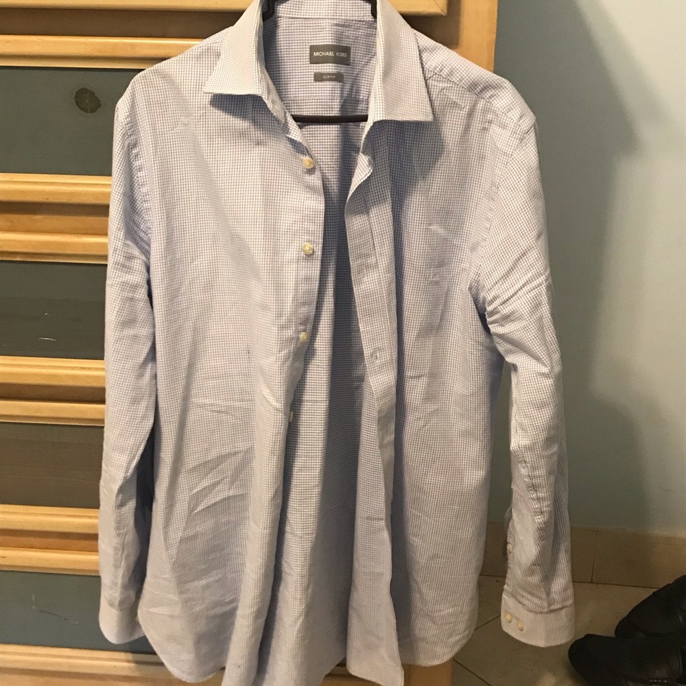 Michael Kors slim fit dress shirt